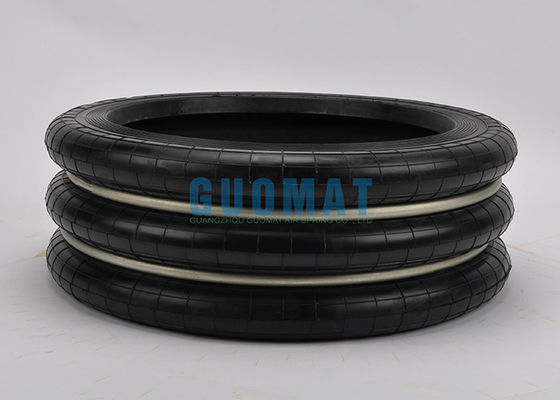 ইয়োকোহামা পাঞ্চিং মেশিনের জন্য রাবার এয়ার কুশন S-200-3R ট্রিপল কনভোলুটেড ইন্ডাস্ট্রিয়াল এয়ার স্প্রিং