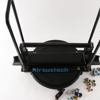 GUOMAT আধা ট্রেলারের জন্য ব্র্যাকেটের সাথে বাঁকা রাবার এয়ার স্প্রিং সাসপেনশন