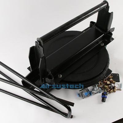 GUOMAT আধা ট্রেলারের জন্য ব্র্যাকেটের সাথে বাঁকা রাবার এয়ার স্প্রিং সাসপেনশন