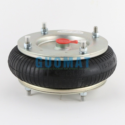 FS 210-10 Contitech ওয়াশিং মেশিনের জন্য একক কনভোল্টেড এয়ার শক শোষক