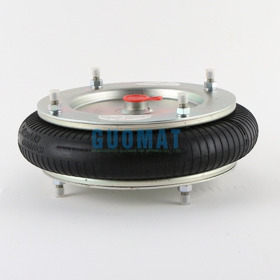 FS412-10 Contitech এয়ার স্প্রিং 12'X1 ফ্ল্যাঞ্জ রিং সহ শিল্প বায়ু বিচ্ছিন্নকারী