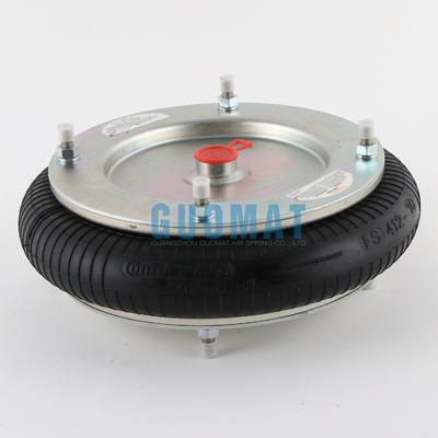 FS412-10 Contitech এয়ার স্প্রিং 12'X1 ফ্ল্যাঞ্জ রিং সহ শিল্প বায়ু বিচ্ছিন্নকারী
