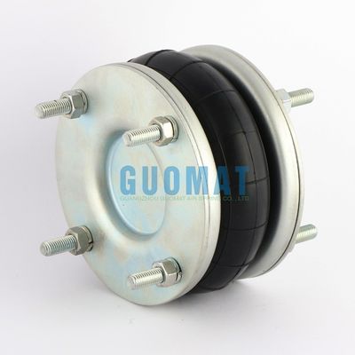 DUNLOP এয়ার সাসপেনশন স্প্রিং 6'x1 ফ্ল্যাঞ্জ সংযোগ এয়ার actuator সঙ্গে M10 studs