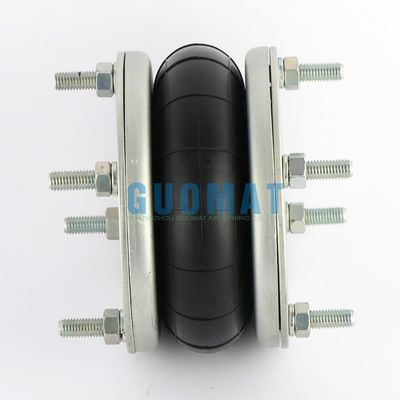 DUNLOP এয়ার সাসপেনশন স্প্রিং 6'x1 ফ্ল্যাঞ্জ সংযোগ এয়ার actuator সঙ্গে M10 studs