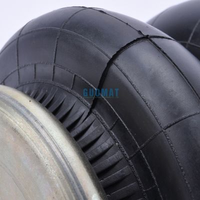 GUOMAT আইস শক সাসপেনশন 7X3 ট্রিপল কনভল্টেড টাইপ এয়ার স্প্রিং সামরিক যানবাহনের জন্য