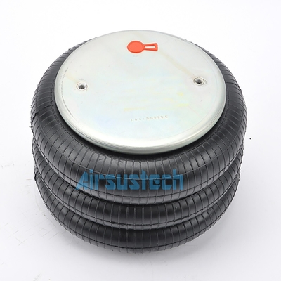 এয়ার স্প্রিংস ফায়ারস্টোন W01-358-8010 1/4NPT গ্যাস ভরাট সঙ্গে বাঁকা ব্যাগ