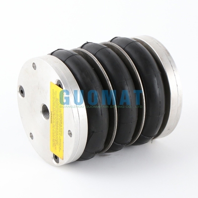 ড্যানলপ 4 1/2'X3 বাঁকা রাবার Bellows W01-R58-4035 ফায়ারস্টোন এয়ার স্প্রিং