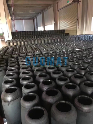 W01-358-7304 ফায়ারস্টোন অ্যালুমিনিয়াম প্লেট ফ্ল্যাঞ্জ রিং সহ এয়ার স্প্রিং আইসোলেটর