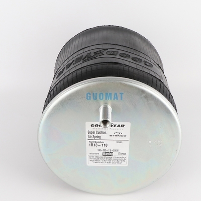 1R13-118 রাবার Bellows Goodyear এয়ার স্প্রিং 566263039 ফায়ার স্টোন এয়ার স্প্রিং W013589580 / C20127 / W01-358-9262