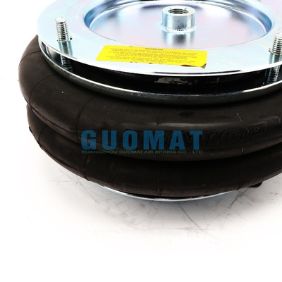 Dunlop 12'x2 সিরিজ সাসপেনশন এয়ার স্প্রিং Contitech FD412-22 ফ্ল্যাঞ্জ রিং সঙ্গে