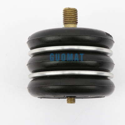 কম্প্রেশন লোড টাইপ এয়ার স্প্রিং M-120-2 ইয়োকোহামা ট্রিপল কনভল্টেড এয়ার ব্যাগ