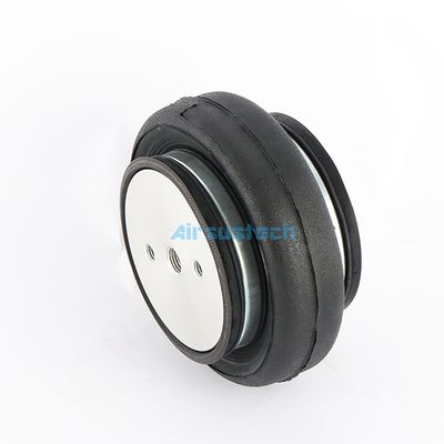প্রাকৃতিক কাঁচ Goodyear 1B5-500 একক বাঁকা বায়ু স্প্রিং G1/4 বায়ু সংযোগ