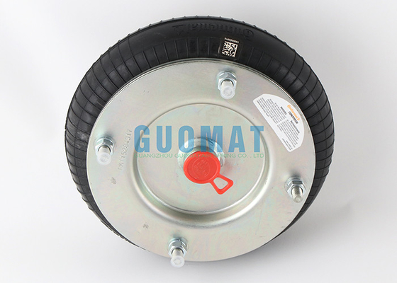 FS210-10 DS Contitech এয়ার স্প্রিং G1/2 ফ্ল্যাঞ্জ সংযোগ টাইপ এয়ার সাসপেনশন ব্যাগ