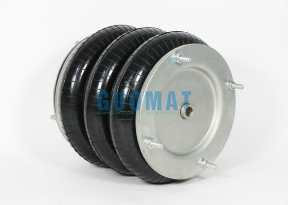 10X3'' ট্রিপল কন্সোলিউটেড টাইপ এয়ার ব্যাগ FT210-32 DS কন্টিনেন্টেক ফ্ল্যাঞ্জ রাবার এয়ার অ্যাকচুয়েটর