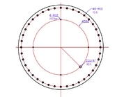 W01-M58-6971 ত্রিগু কনভলিউশন ফায়ারস্টোন বায়ু ঝর্ণের জন্য এয়ার স্প্রিং