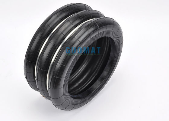 মেশিনের জন্য 152 মিমি উচ্চতা রাবার ট্রিপল কনভোলিউশন ইন্ডাস্ট্রিয়াল এয়ার স্প্রিং S-300-3