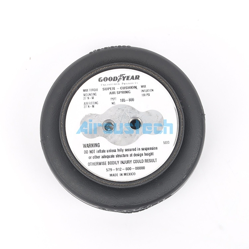 গুডইয়ার এয়ার স্প্রিং ফ্লেক্স নং 579913530 Contitech FS12010 CI G1/4 সিঙ্গল বেলস সিলিন্ডার