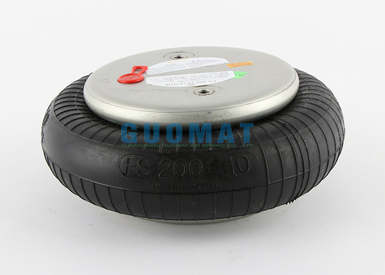 FS 200-10 CI সিঙ্গেল কনভোলুটেড এয়ার স্প্রিং G1/4 ইন্ডাস্ট্রিয়াল রাবার এয়ার বেলো ব্যাগ পেপার মেশিনের জন্য