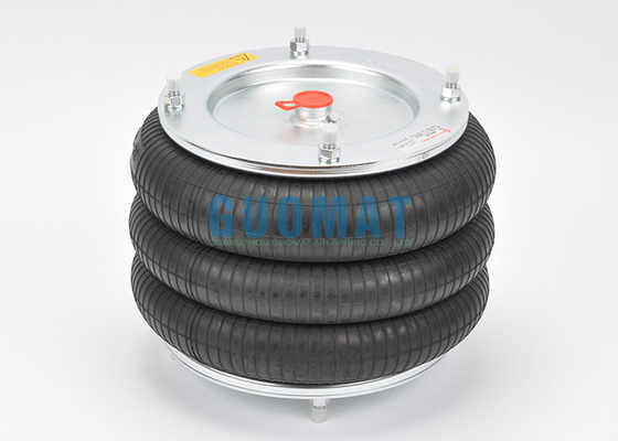 ইন্ডাস্ট্রিয়াল ট্রিপল কনভোলুটেড এয়ার স্প্রিং ন্যাচারাল রাবার M/31123 G1/2 নরগ্রেন এয়ার বেলো 12X3