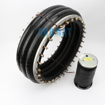 W01-358-7306 ফায়ারস্টোন শিল্প বায়ু স্প্রিং স্ক্রু গর্ত দুটি প্লাই