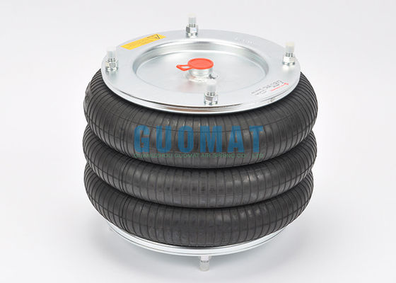 ইন্ডাস্ট্রিয়াল ট্রিপল কনভোলুটেড এয়ার স্প্রিং ন্যাচারাল রাবার M/31123 G1/2 নরগ্রেন এয়ার বেলো 12X3