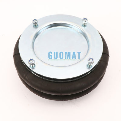 12x2 ড্যানলপ স্টিল কভার প্লেট ইন্ডাস্ট্রিয়াল এয়ার স্প্রিং GUOMAT 2B12X2 ফায়ারস্টোন এয়ার স্প্রিং W01-R58-4060