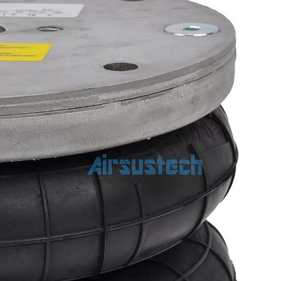 6''X2 Industrial Applications Rubber Firestone W01-R58-4070 Double Convoluted Air Springs
