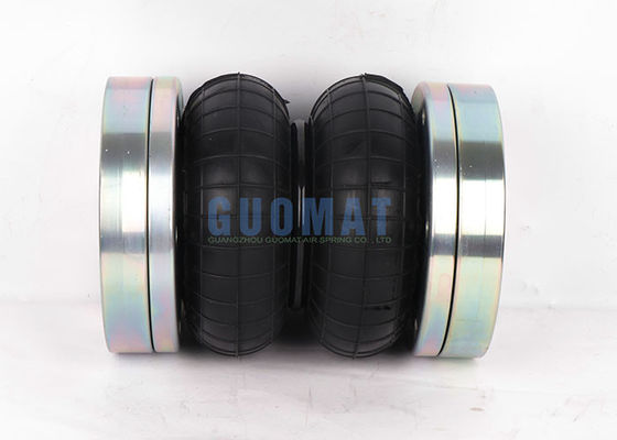 166 মিমি উচ্চতা রাবার এয়ার স্প্রিং এম 10 ডাবল কনভোল্টেড এয়ার বেলুন রোটারি শ্যাফ্ট অ্যাকচুয়েটরগুলির জন্য