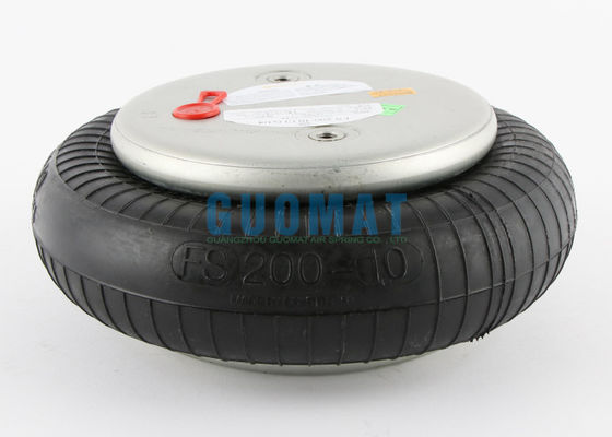 FS200-10 Contitech এয়ার নিউম্যাটিক অ্যাকচুয়েটর G1/4 রাবার এয়ার সাসপেনশন স্প্রিং