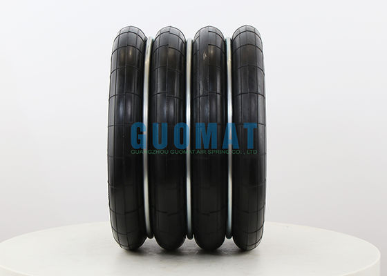 S-300-4R YOKOHAMA Industrial Air Spring 206mm Natural Height Air Rubber With Waist Ring