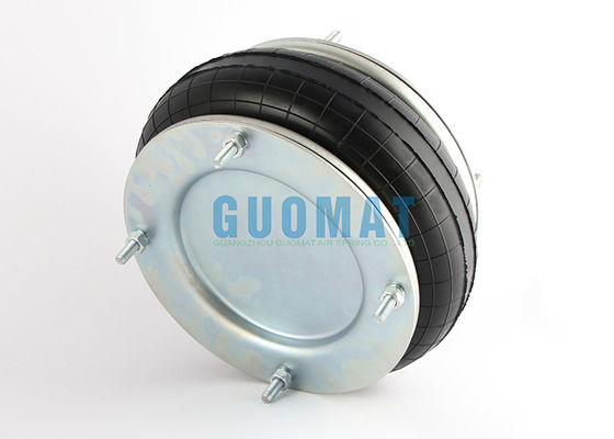 12'x1 রাবার বেলস FS 412-10 DS Contitech ইন্ডাস্ট্রিয়াল এয়ার স্প্রিংস ব্যাগ ফ্ল্যাঞ্জ সহ