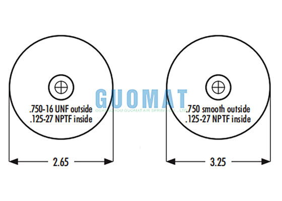 1S4-067 ক্যাব বায়ু স্প্রিং Goodyear ASC-08-7-137 ট্রাক সাসপেনশন এয়ার ব্যাগ প্রতিস্থাপন