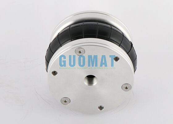 4 1/2" x 1 Rubber Bellow FS 44-5 DI CR Contitech Pneumatic Air Shock With Aluminum Cover Plate