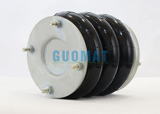 6" x 3 রাবার বেলোস W01R584095 ফায়ারস্টোন ট্রিপল কনভোলুটেড এয়ার স্প্রিং উইথ G1/2 এয়ার হোল