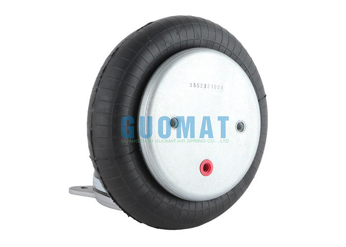 110mm ইন্ডাস্ট্রিয়াল এয়ার স্প্রিং FS200-10 CI কন্টিনেন্টাল কন্টিটেক কনভোলিউশন টাইপ এয়ার অ্যাকচুয়েটর 1/4NPT গ্যাস হোল