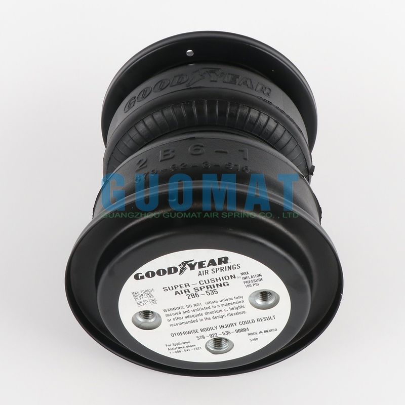 2B6-535 গুডইয়ার রাবার FD 110-15 766 Contiteh ডাবল কনভোল্টেড এয়ার ব্যাগ এয়ার স্প্রিং