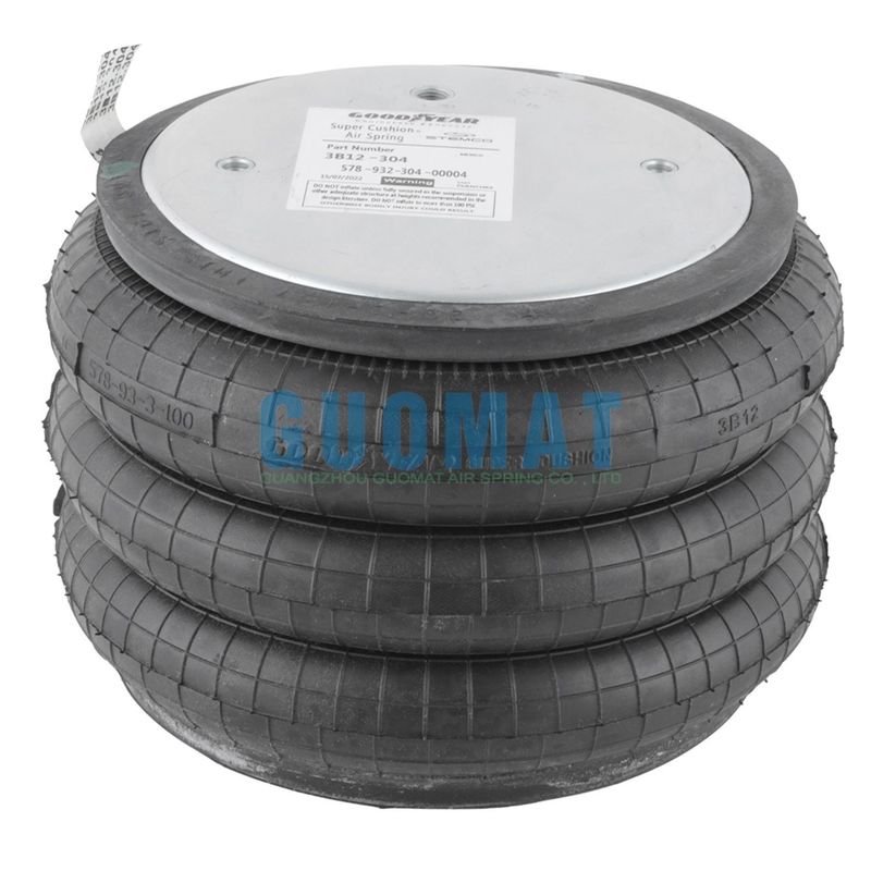 Contitech সাসপেনশন এয়ার স্প্রিং FT 330-29 Goodyear 3B12-304 কার্যকর শক