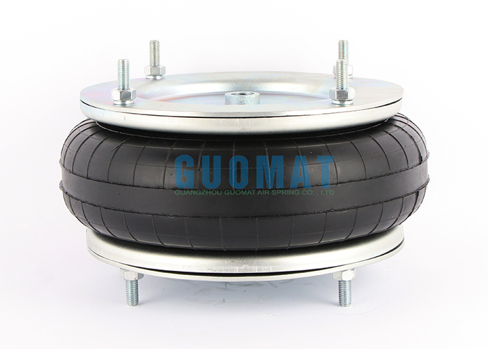 12'x1 রাবার বেলস FS 412-10 DS Contitech ইন্ডাস্ট্রিয়াল এয়ার স্প্রিংস ব্যাগ ফ্ল্যাঞ্জ সহ