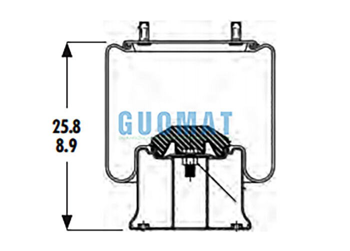 1R14-201 গুডইয়ার হেভি ডিউটি ট্রাক এয়ার স্প্রিং 566-28-3-020 এয়ার সাসপেনশন সিস্টেম
