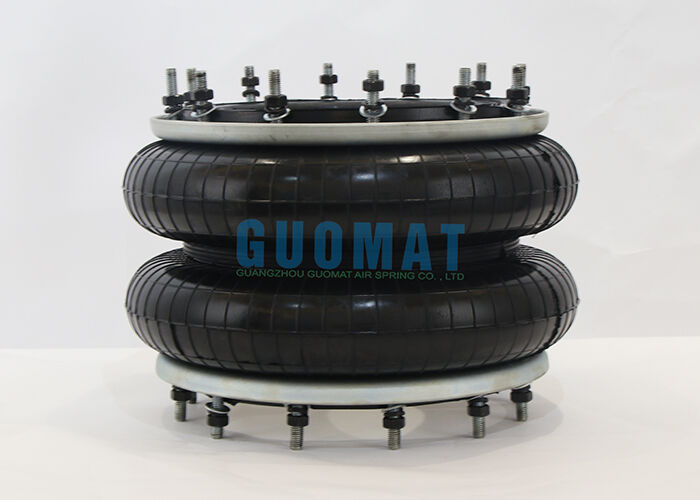 ফায়ারস্টোন এয়ার ব্যাগ W01-358-7431 ফ্ল্যাঞ্জ সহ ডাবল কনভোল্টেড ইন্ডাস্ট্রিয়াল এয়ার স্প্রিং