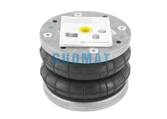 পিএম/৩১০৬২ আইএমআই নোরগ্রেন ডাবল কনভোলিউটেড এয়ার স্প্রিং ৬''এক্স২ রাবার বেলোস এয়ার বেলুন